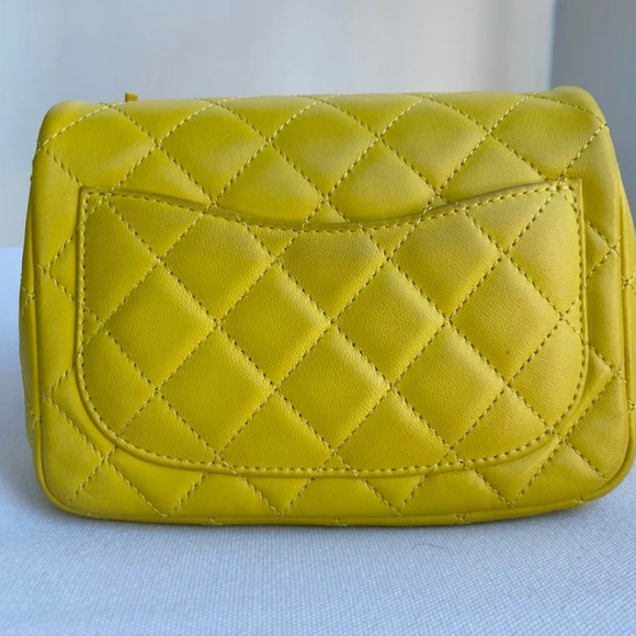 Authentic Chanel CoCo Crush Mini Bag Yellow - Picture 6 of 16
